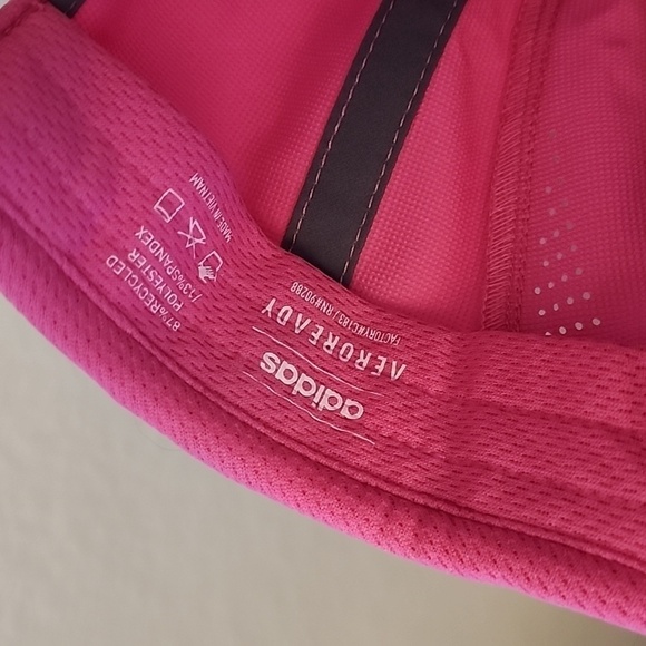 Adidas Aeroready Superlite Pink Running Hat - Picture 7 of 8